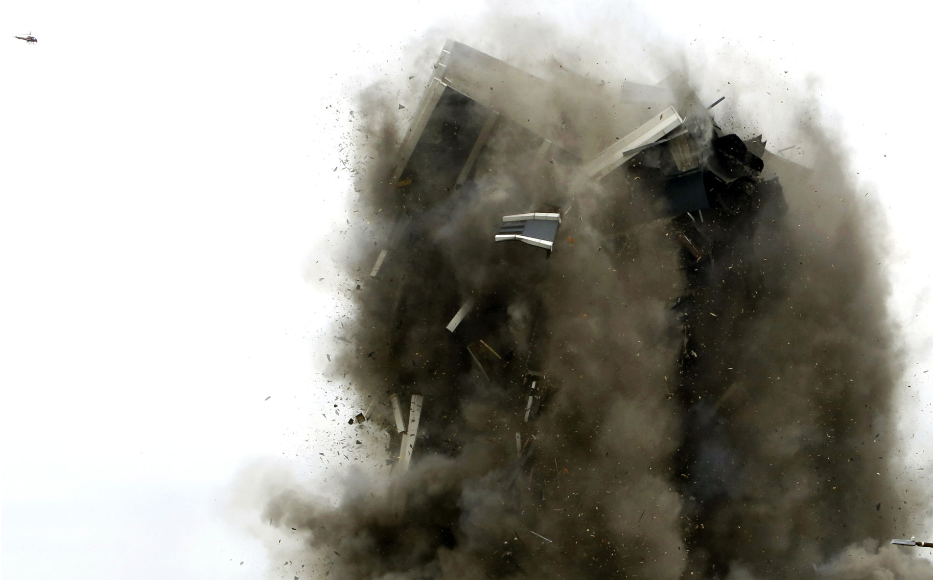 APTOPIX Steelmaker's Headquarters Implosion